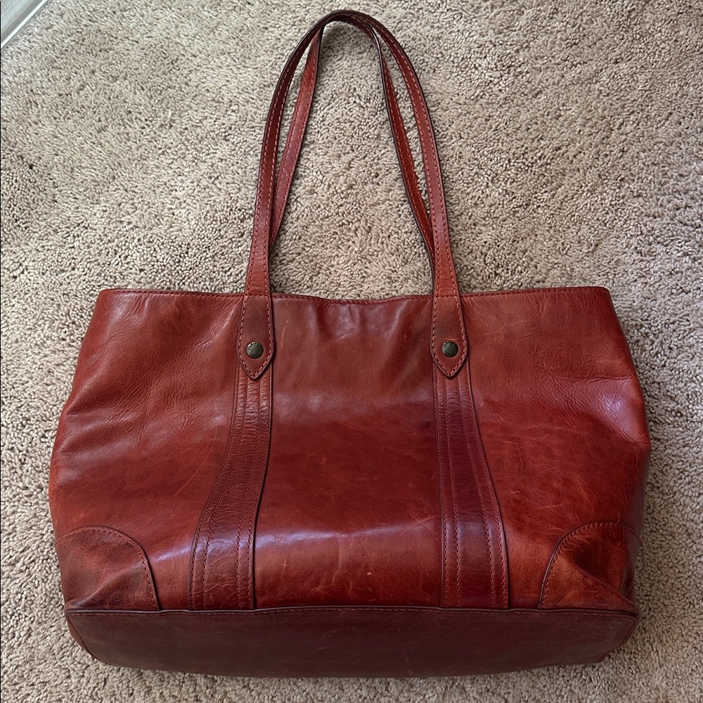 Brown Leather Tote Bag